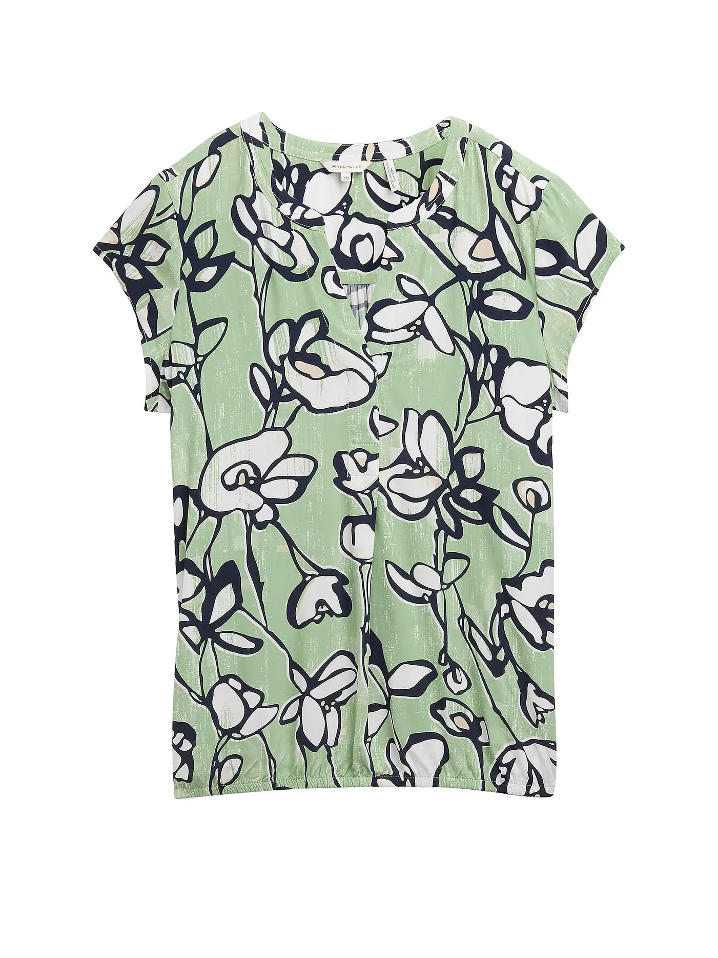 TOM TAILOR | Bluse | hellgrün